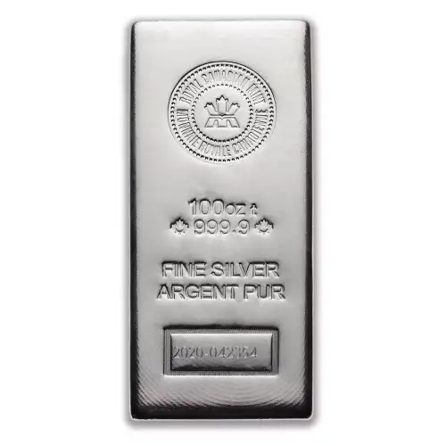 100 oz Recognized Silver Bar