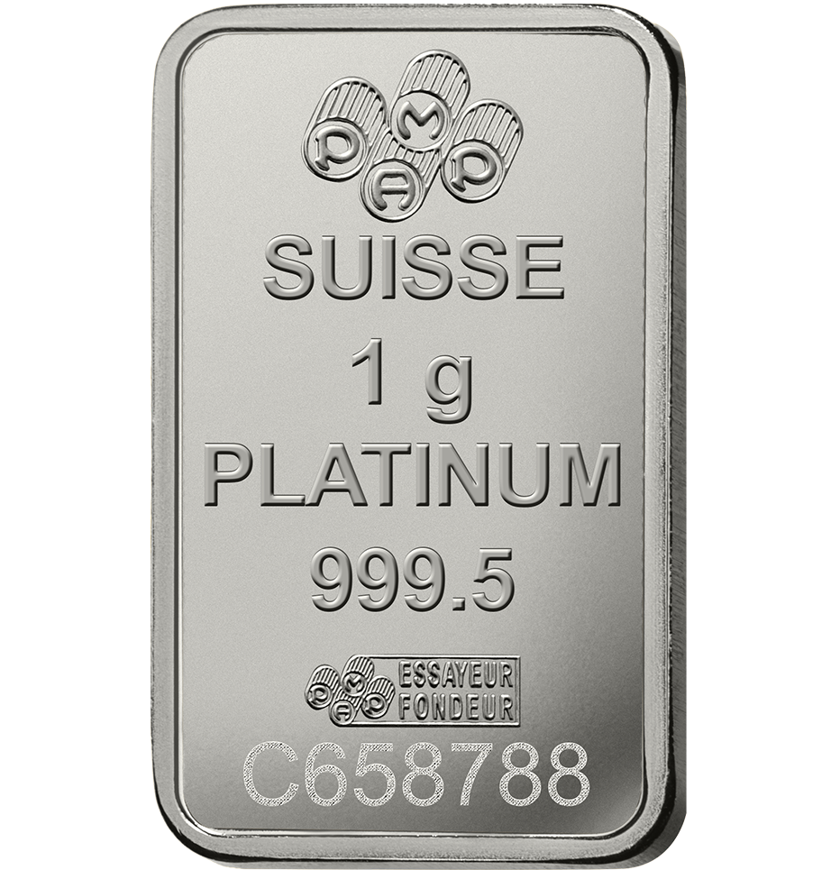 1g Platinum Coin/Bar