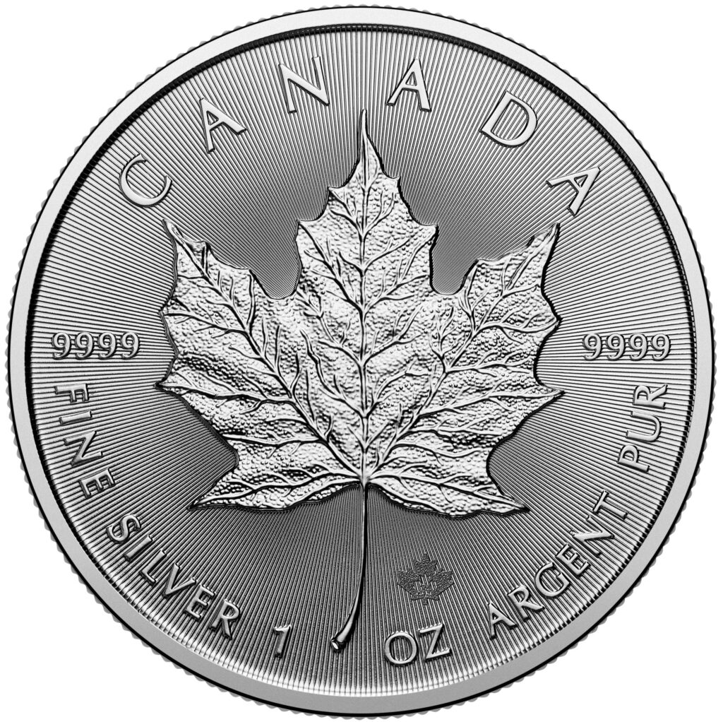 silver maple leaf coin dna