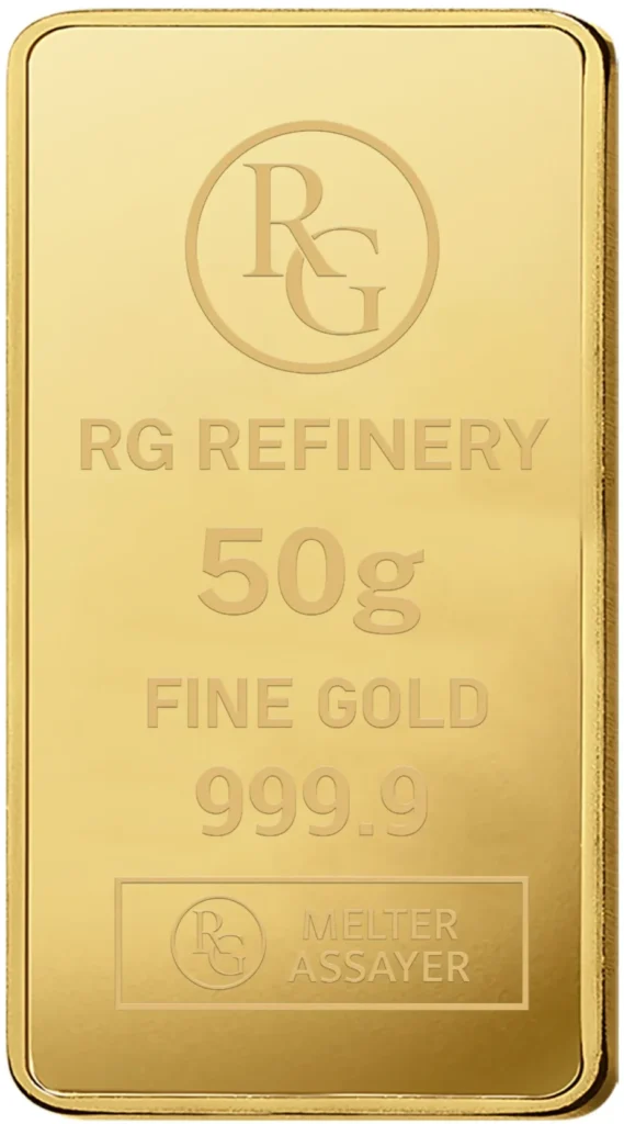 50g Recognized Gold Bar