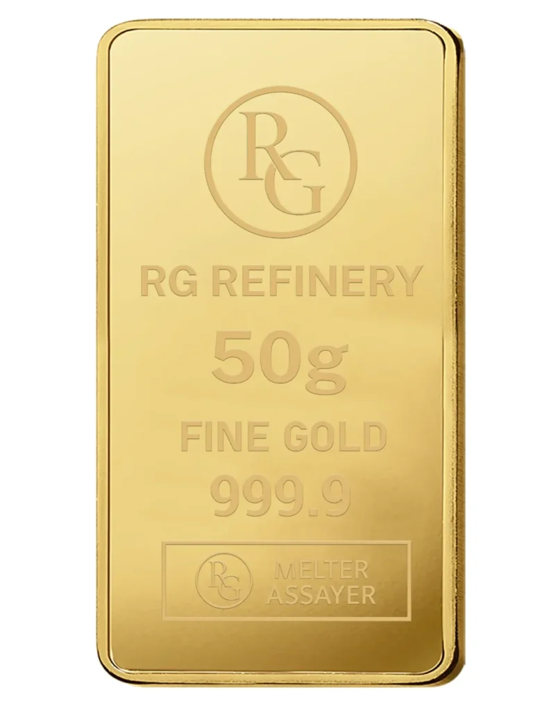 50g Recognized Gold Bar
