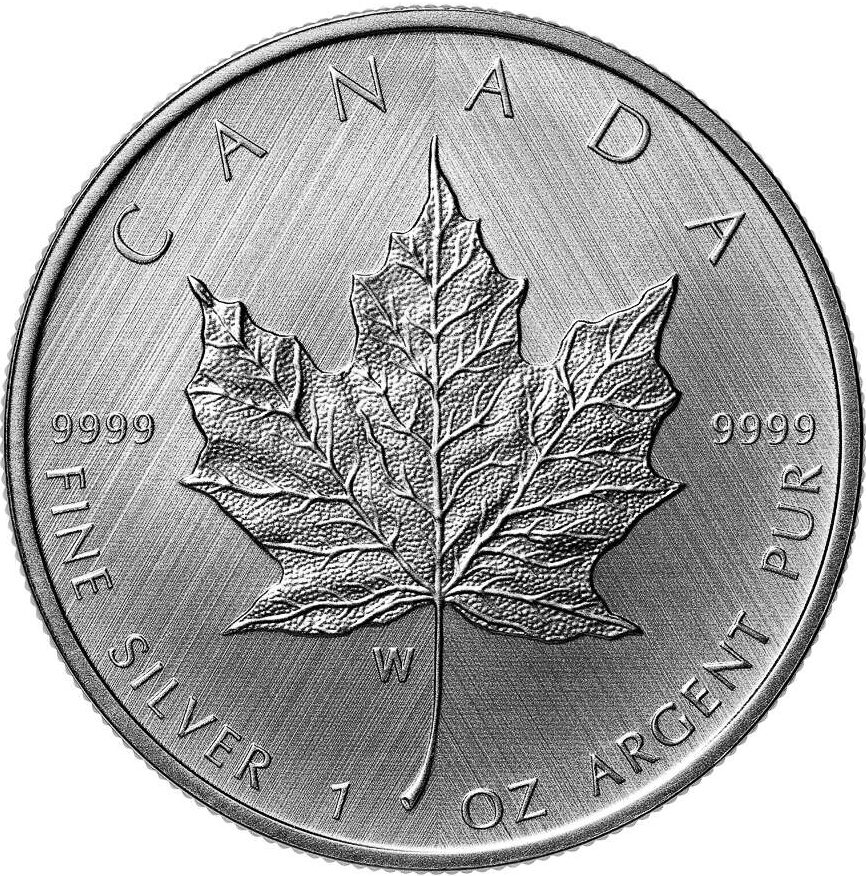 Silver Maple Leaf Coin $5
