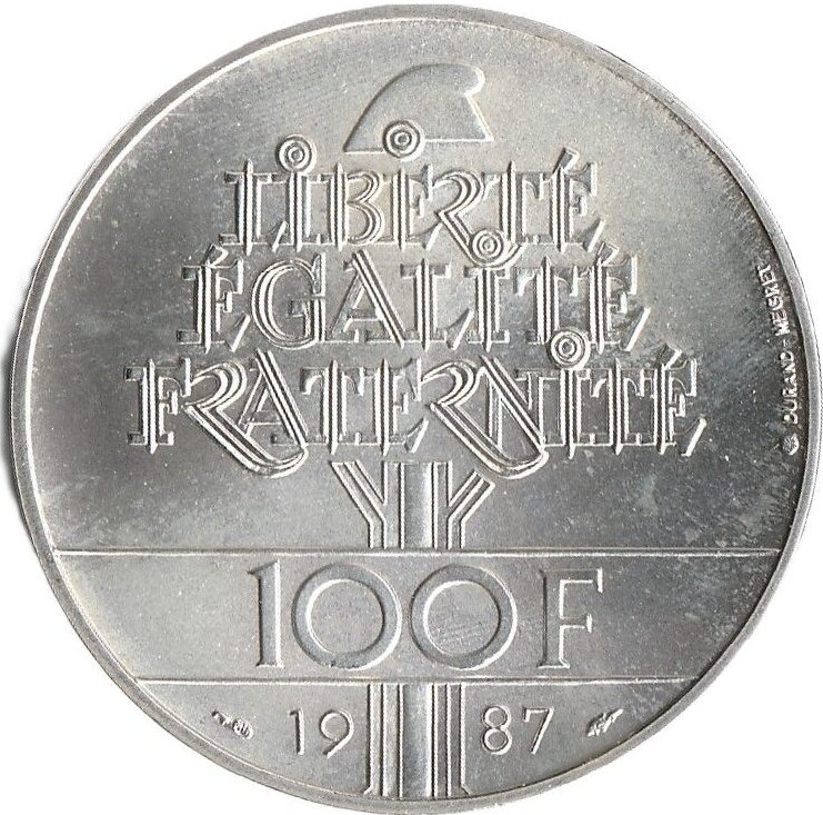 100 francs Egalité - La Fayette