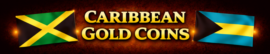 Caribbean Gold Coins Banner