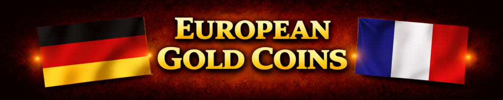 European Gold Coins Banner