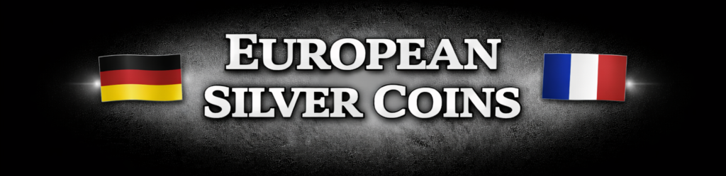 European Silver Coin Banner