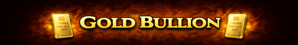 Gold bullion banner