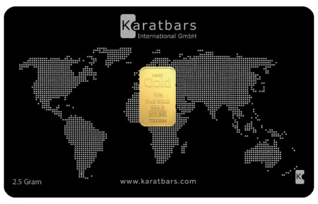 2.5 g KaratBars