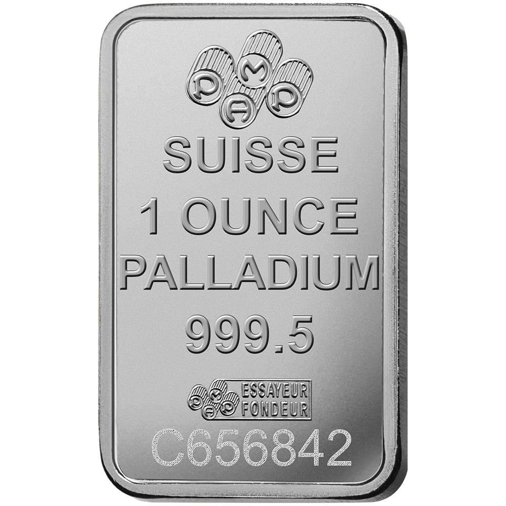 Recognized Palladium Bar