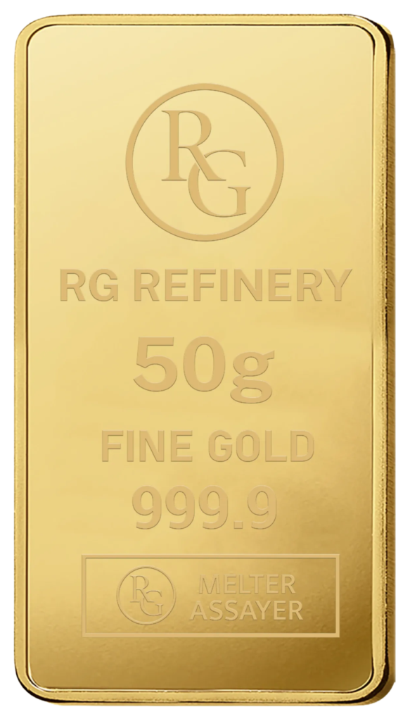50g Recognized Gold Bar