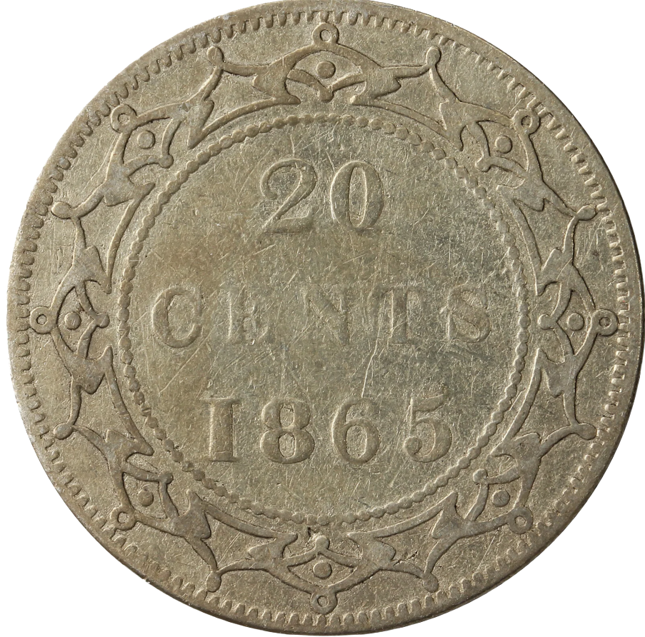 Newfoundland Coins 1865-1944 (92.5% Silver)