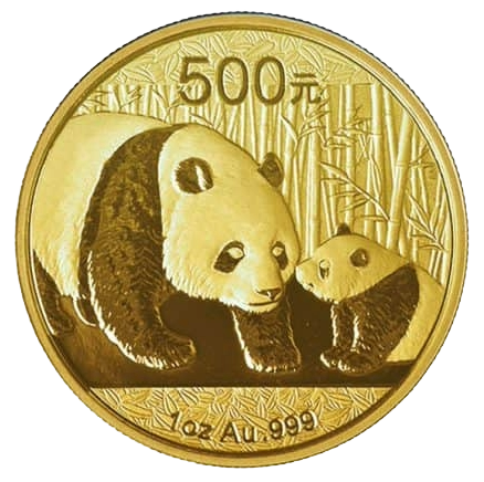 Chinese Panda (99.9% pure gold) 1 toz