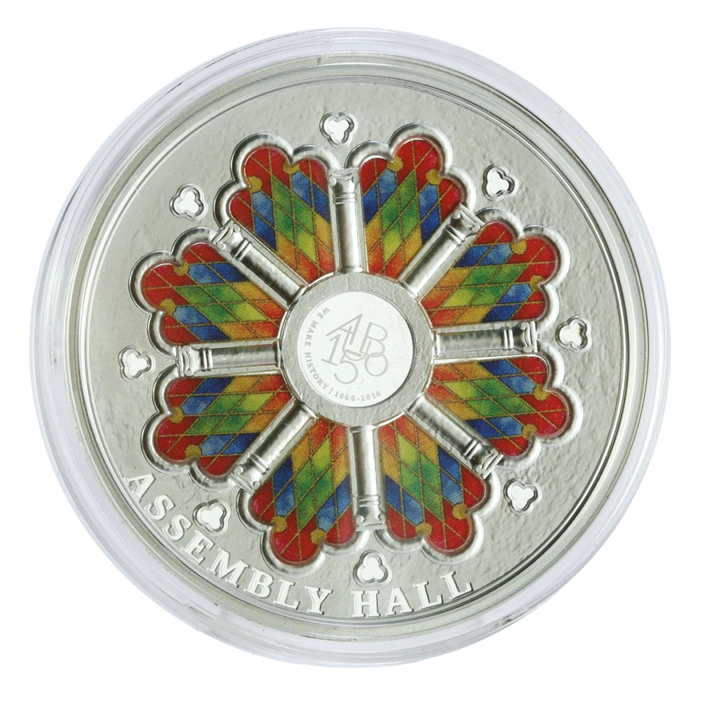 150th Anniversary of the American University of Beirut 10 Līrāt / Livres 2016 (99.9% Pure Silver) 155.5g