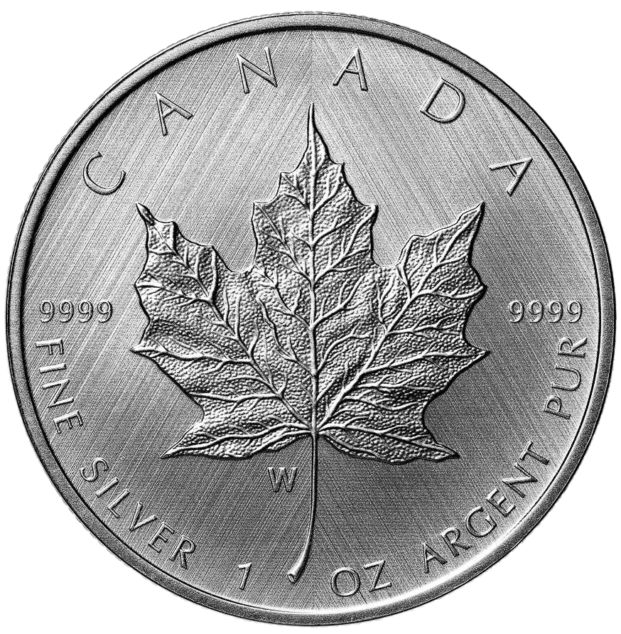 Silver Maple Leaf Coin $5