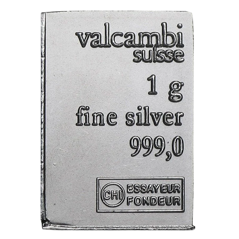 1g 999 Mini Silver Bars or Coins