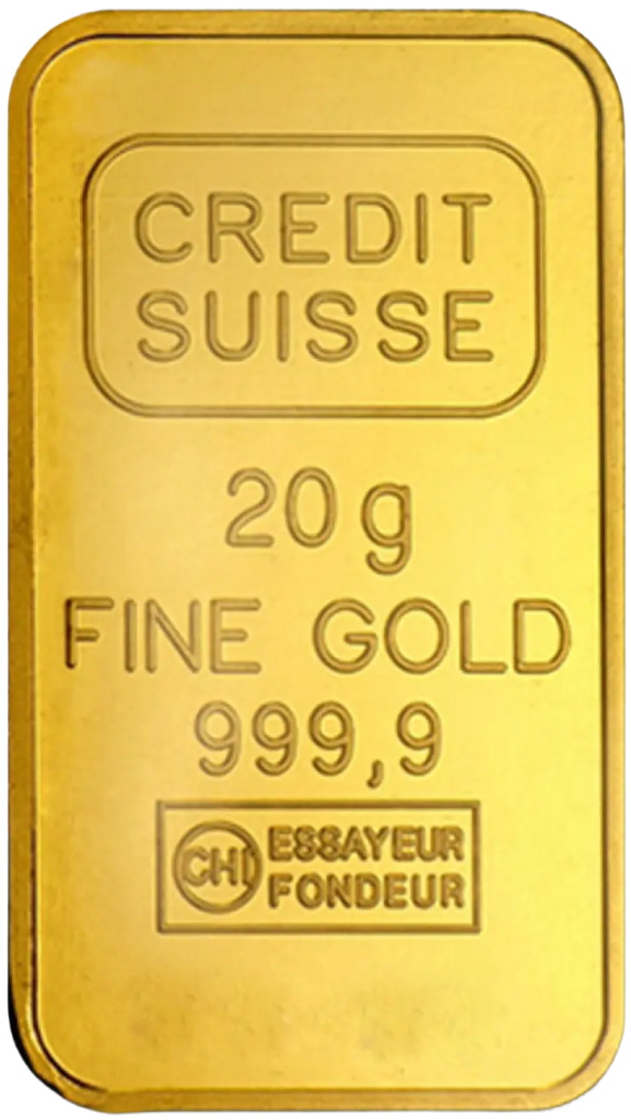 20g Recognized Gold Bar