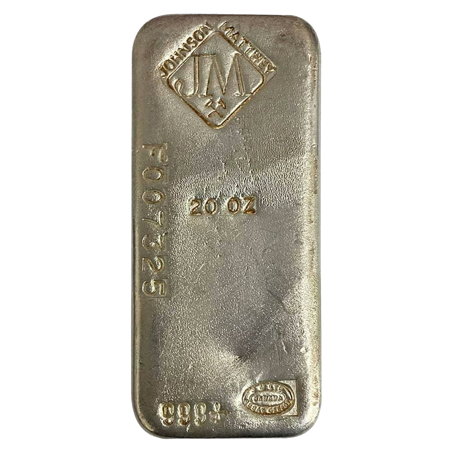 20 oz Recognized Silver Bar