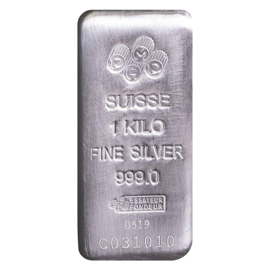 1kg Recognized Silver Bar