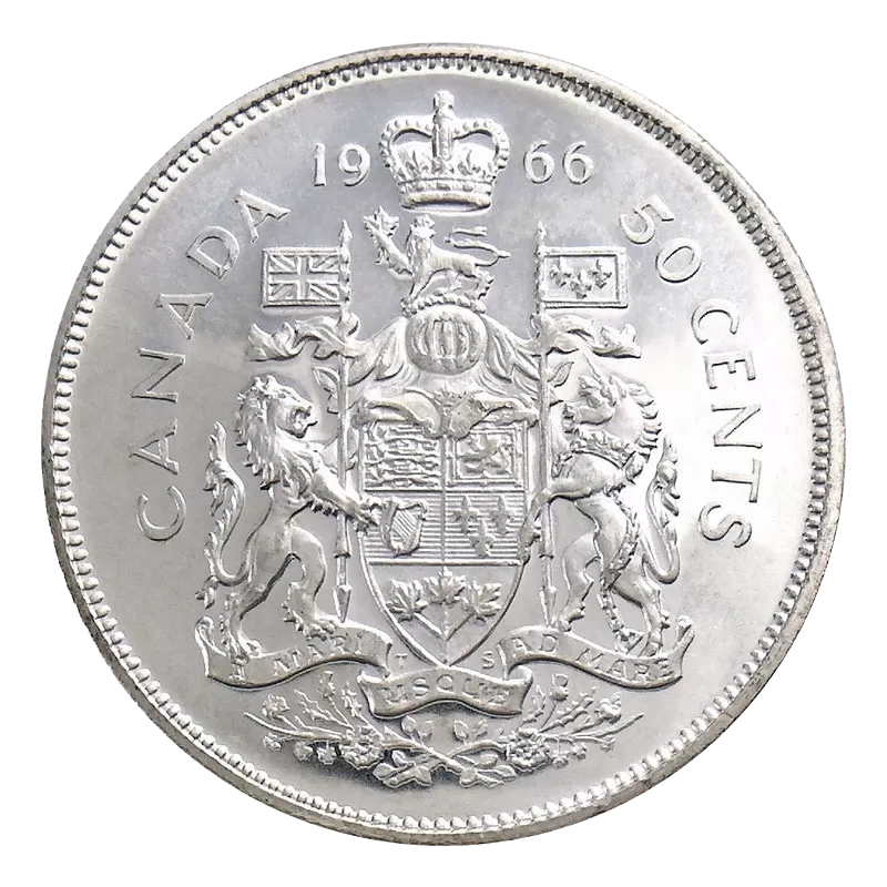 Canadian 50 Cent Coins (80% Pure Silver) 11.66g