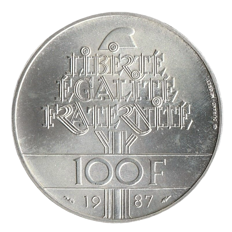 100 francs Egalité - La Fayette