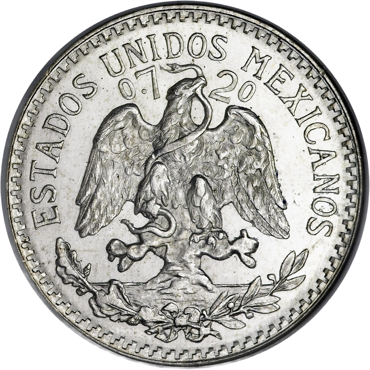1919 - 1945 Mexican 50 Centavos 8.33g 72% Silver