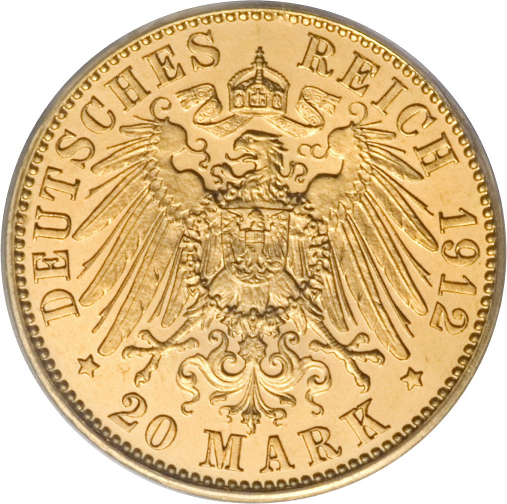 Prussian 1950 90% 7.965g Diameter 22.5mm