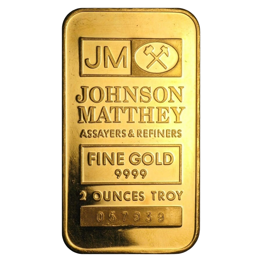 2 oz Recognized Gold Bar
