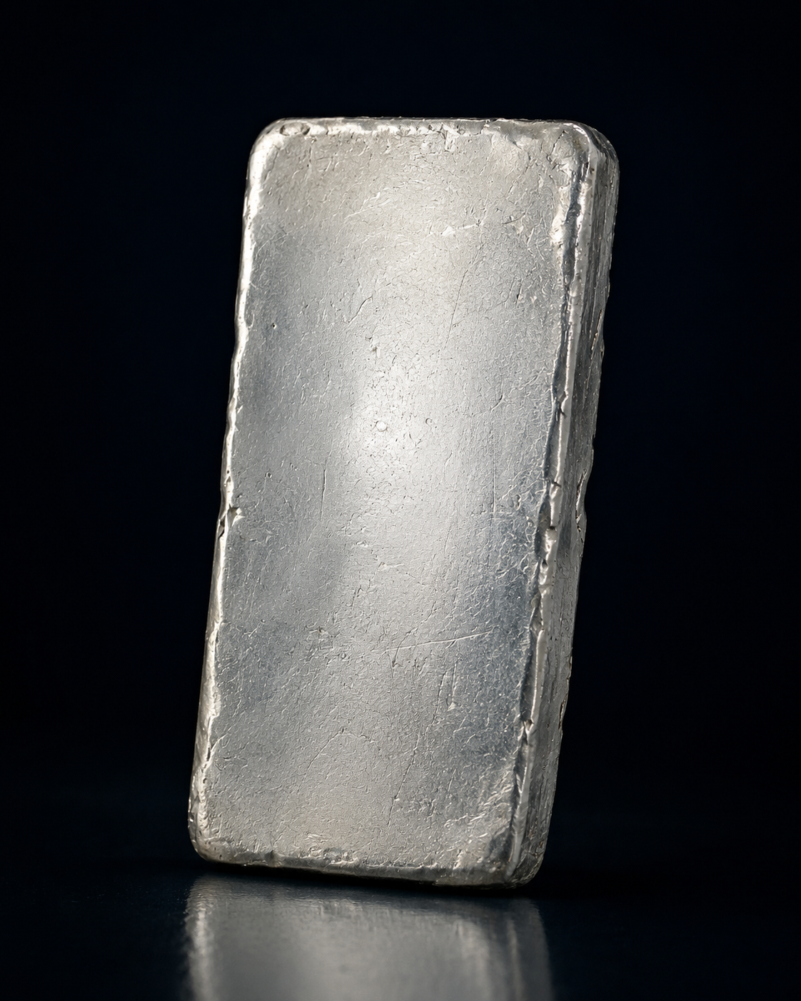 Reverse of the Beck Pirate Ship silver bar